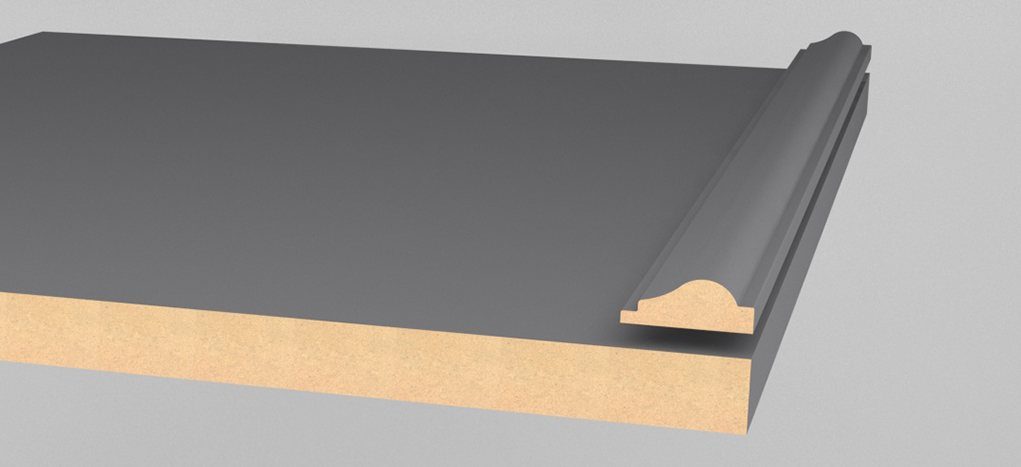 AGT MP-1100 MP-1100 — furniture profile for custom cabinetry, view 3