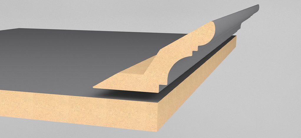 AGT MP-1210 MP-1210 — furniture profile for custom cabinetry, view 3