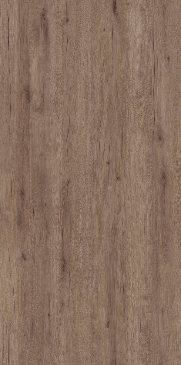 ALVIC Anniversary Oak 03 SYNCRON dark oak panel sample with contrasting cathedral figure