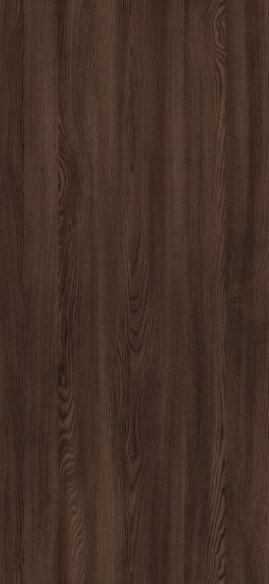 ALVIC Como Ash 03 SYNCRON dark brown ash panel sample with cathedral grain