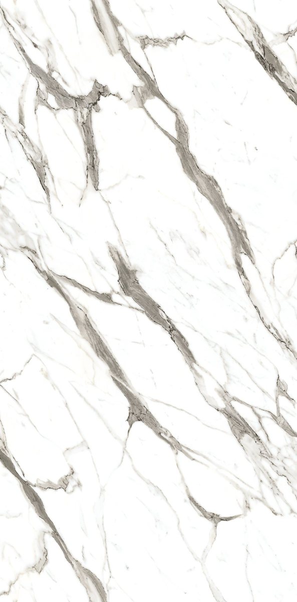 ALVIC Mármol Versilia white marble panel sample with Silk Stone SYNCRON texture