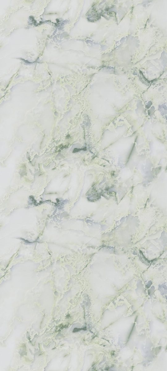 ALVIC Nuvola 05 deep green stone-effect panel sample in ZENIT super matt