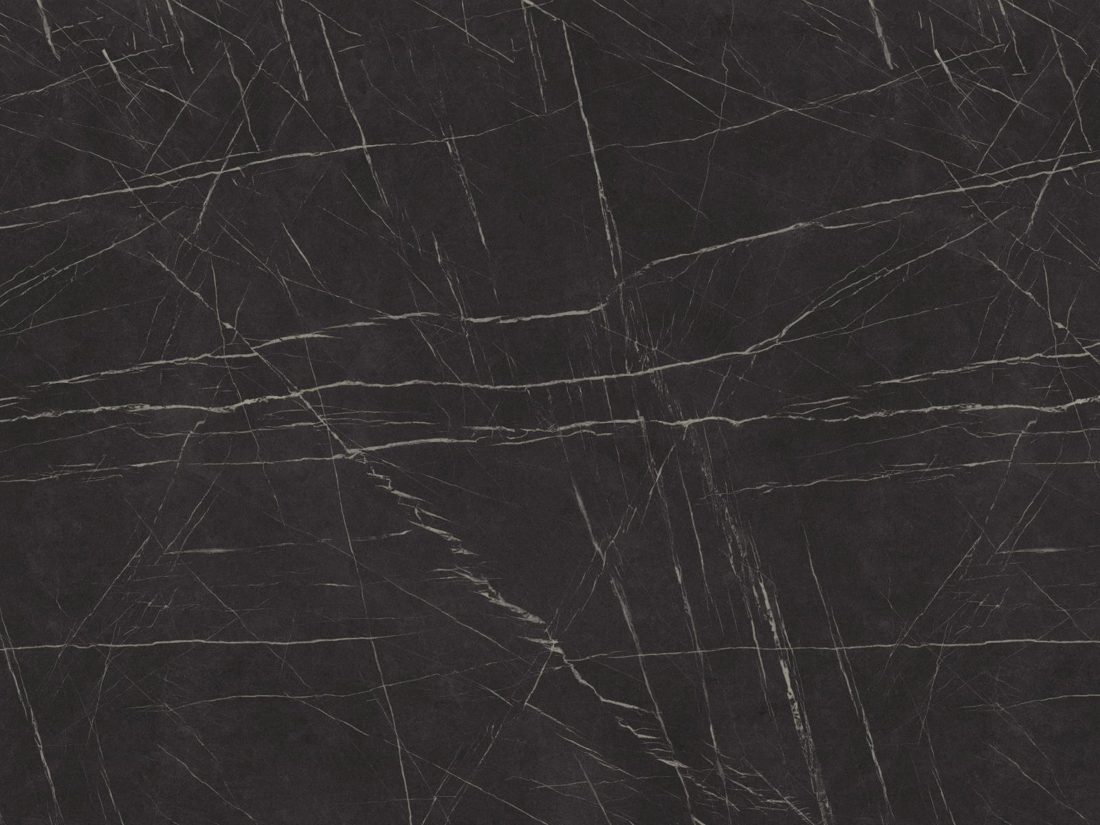 EGGER F206 ST9 Black Pietra Grigia — material / stone reproduction panel decor for custom cabinetry (board scan)