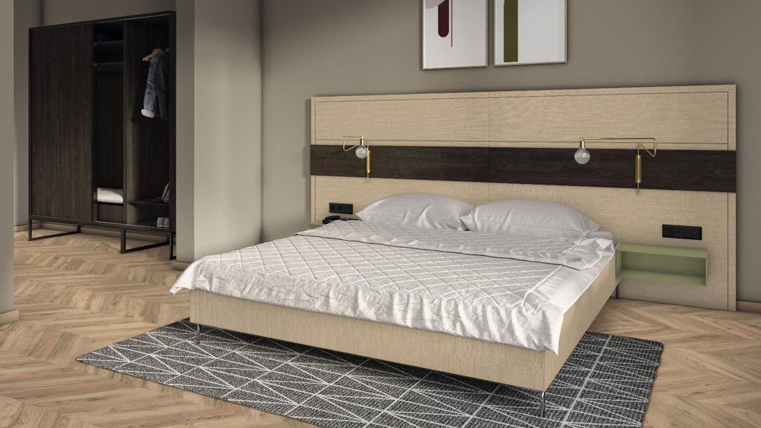 EGGER F685 ST10 Acapulco — material / stone reproduction panel decor for custom cabinetry (3D view)