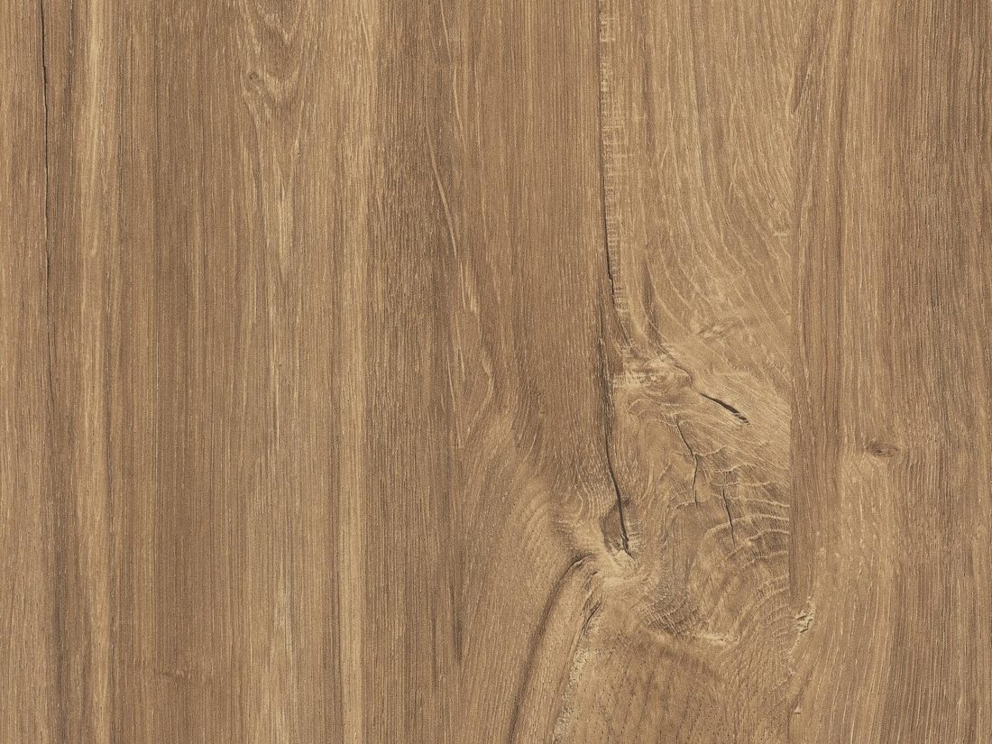 EGGER H1113 ST10 Brown Kansas Oak — woodgrain reproduction panel decor for custom cabinetry (close-up)