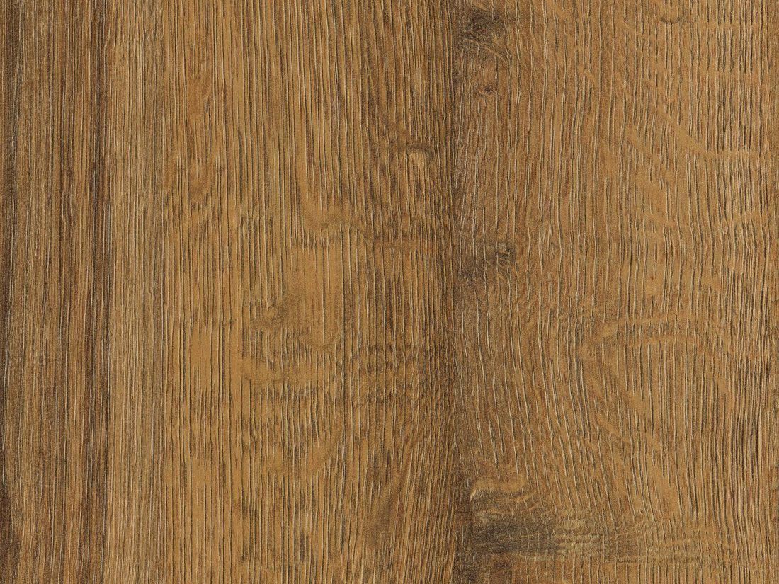 EGGER H1344 ST32 Cognac Brown Sherman Oak — woodgrain reproduction panel decor for custom cabinetry (close-up)