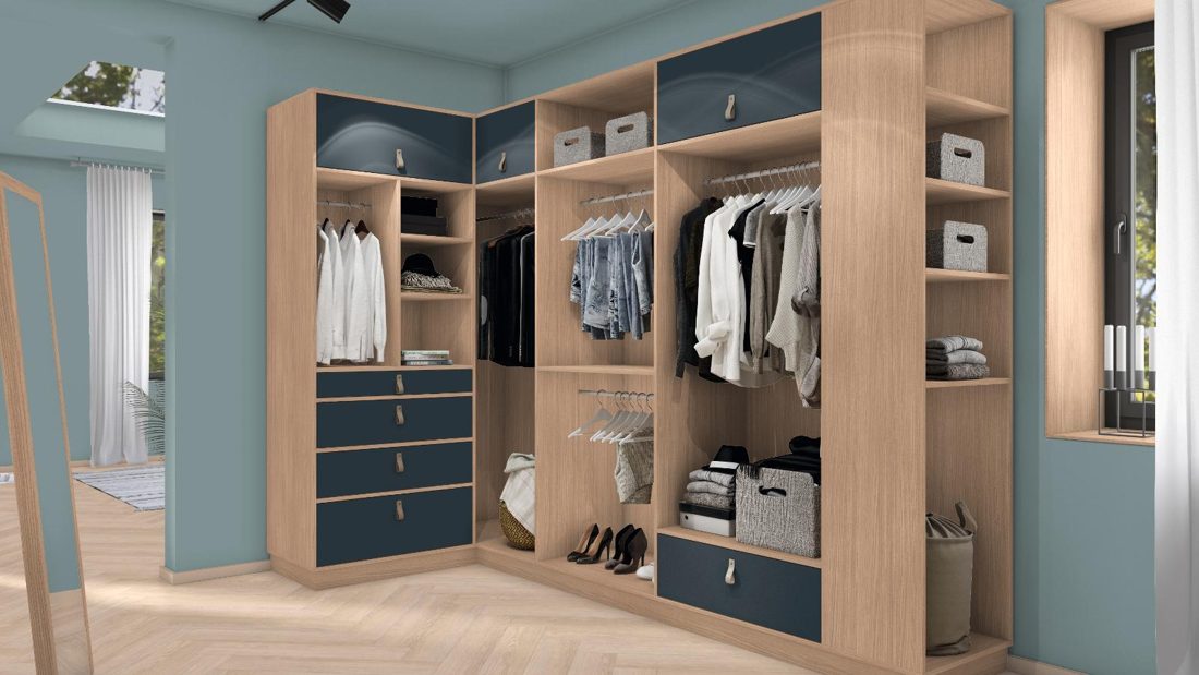 EGGER H1708 ST17 Brighton Chestnut — woodgrain reproduction panel decor for custom cabinetry (3D view)