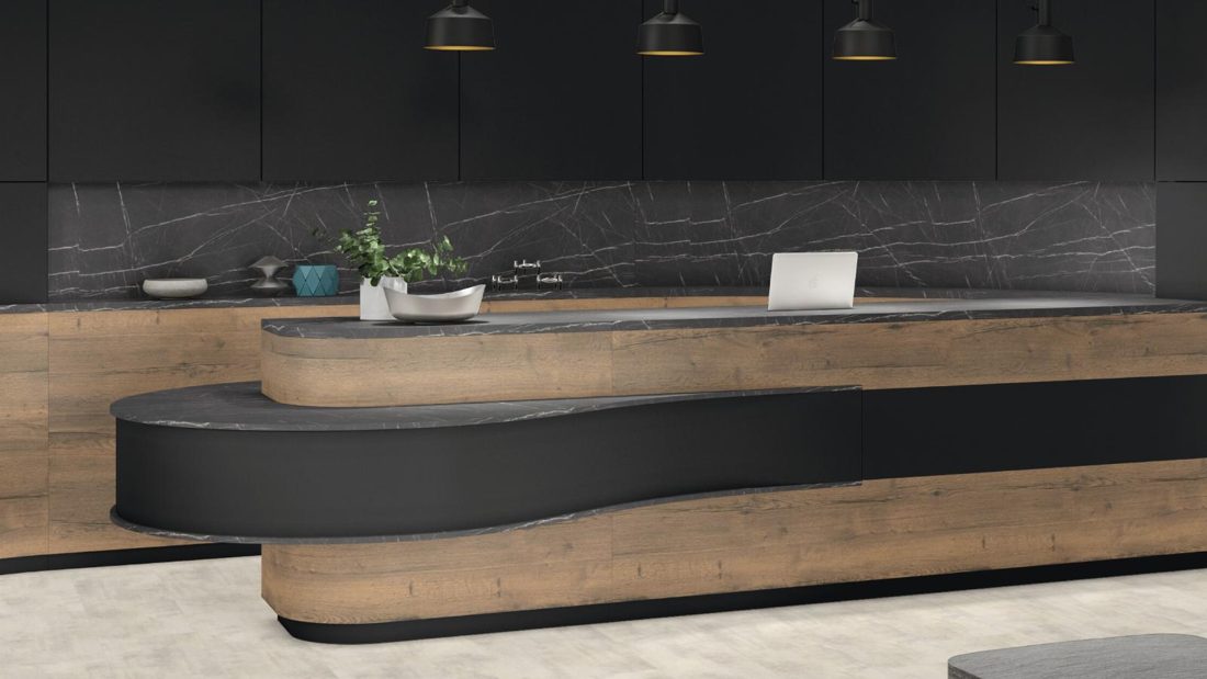 EGGER H3180 TM12 Brown Halifax Oak — woodgrain reproduction panel decor for custom cabinetry (3D view)