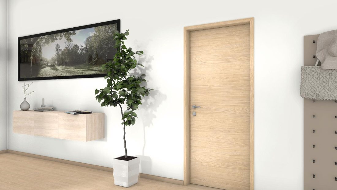 EGGER H367 ST71 Light Natural Casella Oak Horizontal — woodgrain reproduction panel decor for custom cabinetry (3D view)
