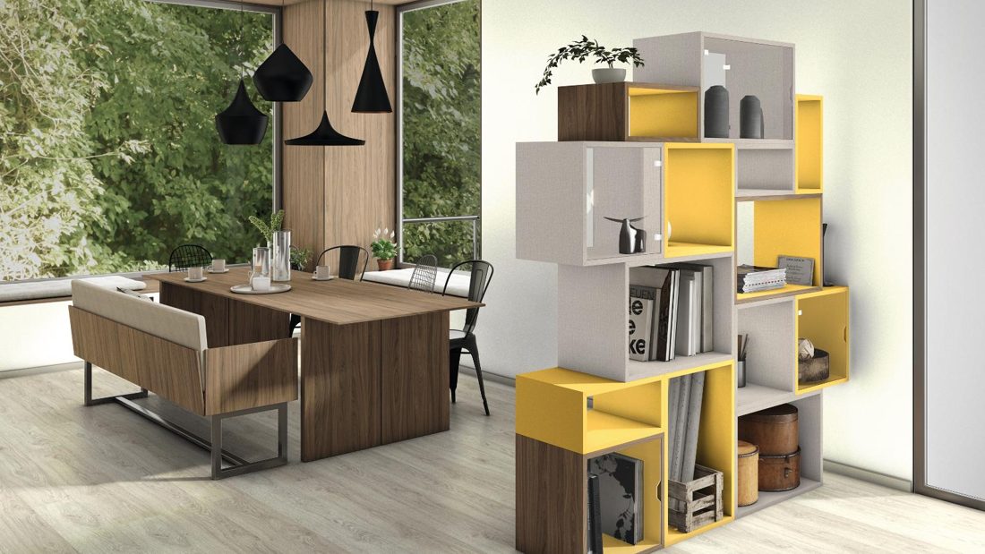 EGGER H3710 ST9 Natural Carini Walnut — woodgrain reproduction panel decor for custom cabinetry (3D view)