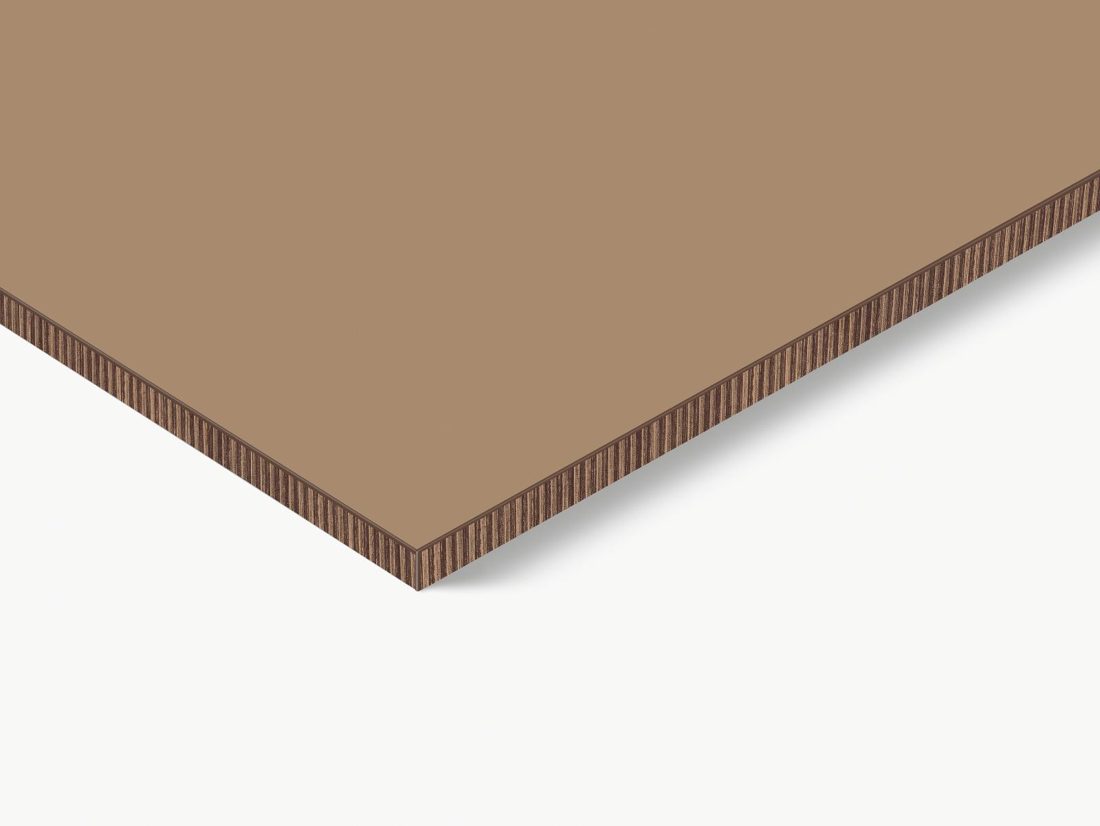 EGGER H8106 STXT Linea Walnut — woodgrain reproduction panel decor for custom cabinetry (close-up)