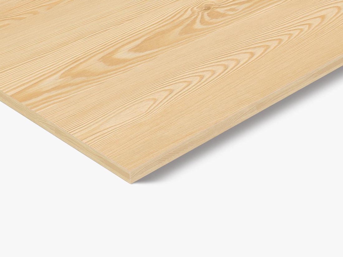 EGGER H8913 ST10 Three Layer Mountain Larch — woodgrain reproduction panel decor for custom cabinetry (close-up)