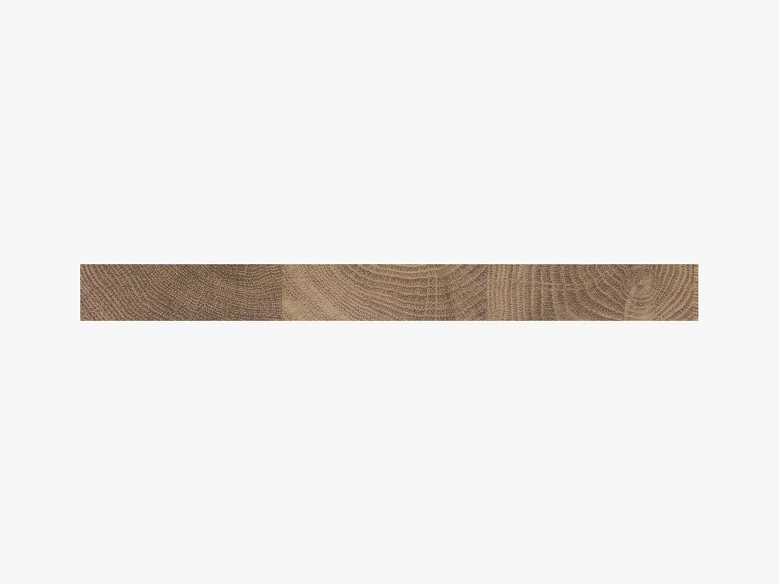 EGGER Q1181 RO Tobacco Halifax Oak — end-grain panel decor for custom cabinetry (board scan)