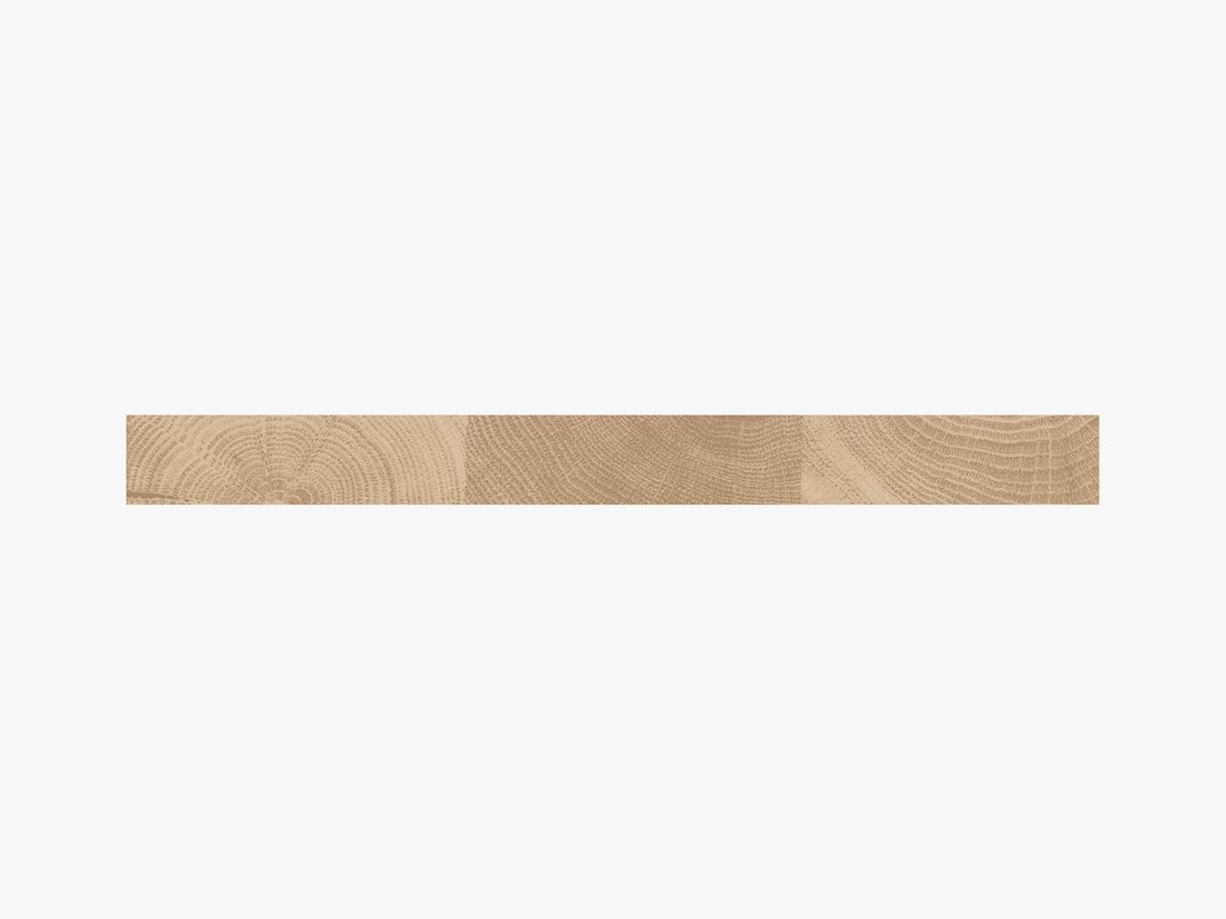 EGGER Q1367 RO Light Natural Casella Oak — end-grain panel decor for custom cabinetry (board scan)