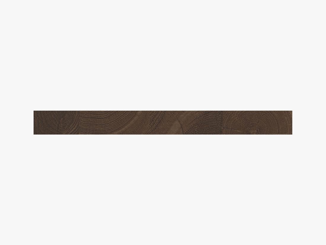 EGGER Q1369 RO Marone Casella Oak — end-grain panel decor for custom cabinetry (board scan)