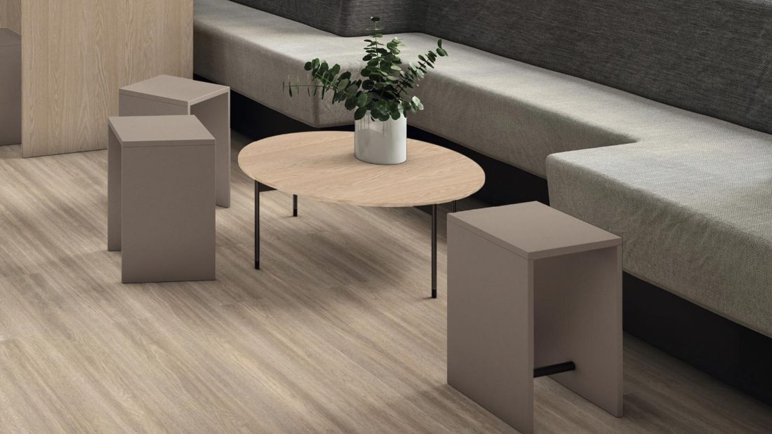 EGGER U748 ST9 Truffle Brown — uni colour panel decor for custom cabinetry (3D view)