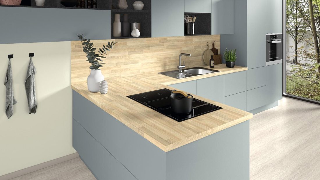 EGGER U780 ST9 Monument Grey — uni colour panel decor for custom cabinetry (3D view)