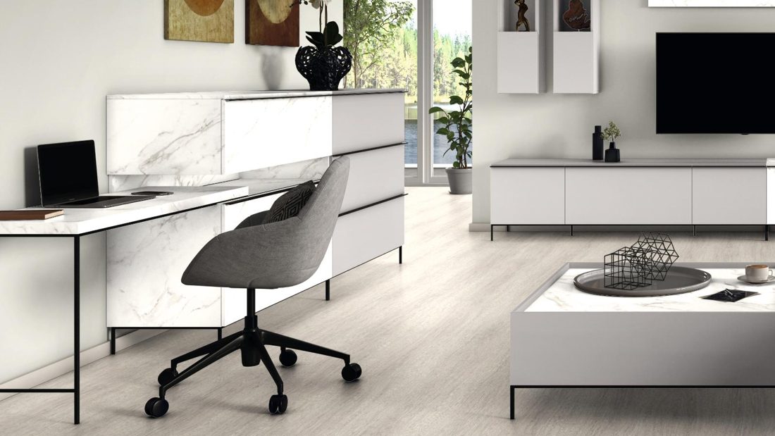EGGER U788 ST9 Arctic Grey — uni colour panel decor for custom cabinetry (3D view)