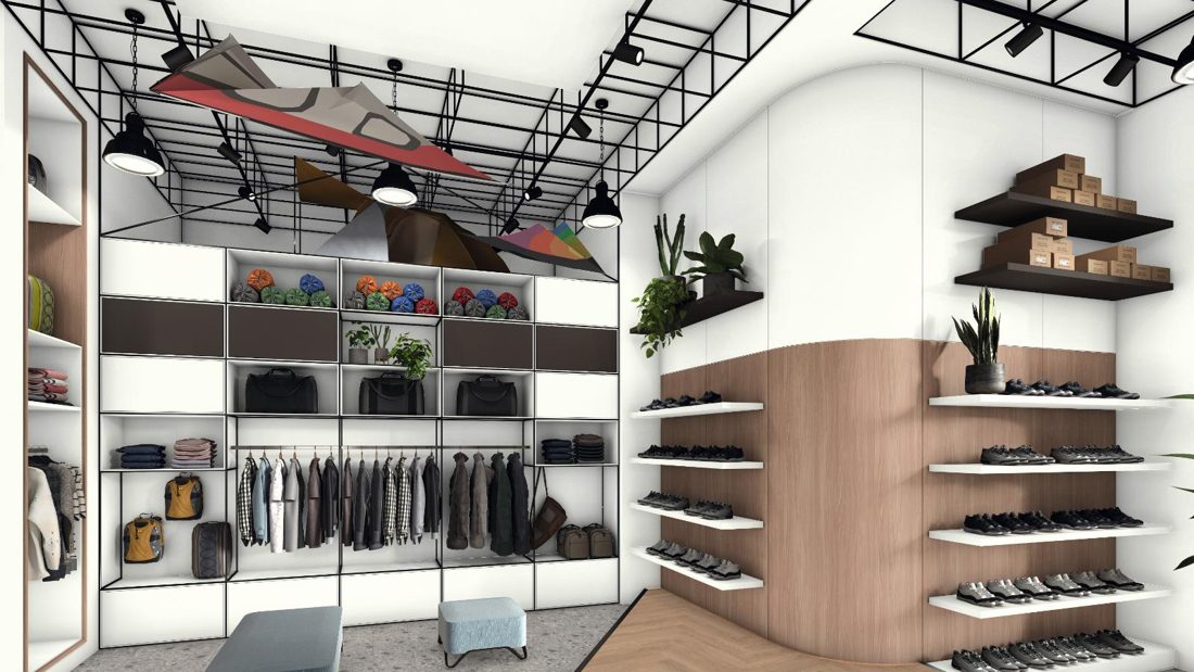 EGGER W1000 TM Premium White — uni colour panel decor for custom cabinetry (3D view)