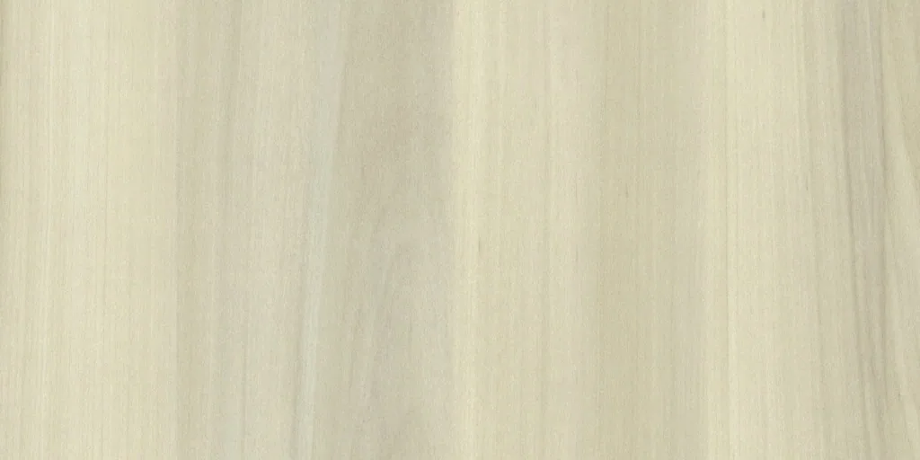 Coastal Pear G23 Uniboard TFL in High Gloss texture — beige woodgrain finish for custom cabinetry