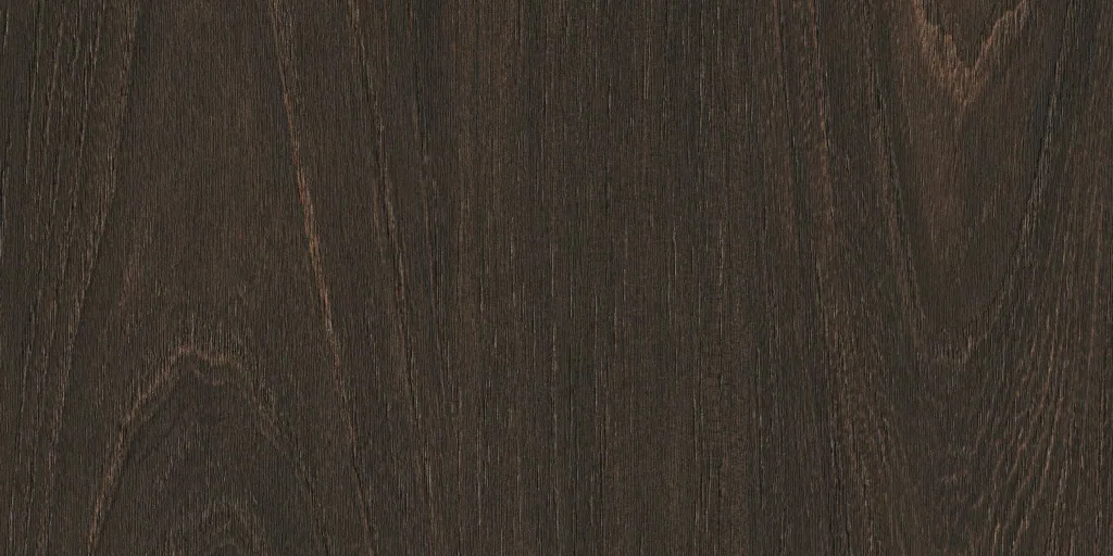 Ember H53 Uniboard TFL in Brushed Elm texture — brown woodgrain finish for custom cabinetry