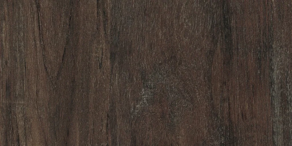 Asha K47 Uniboard TFL in Lyra texture — amber woodgrain finish for custom cabinetry