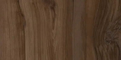 Americana K65 Uniboard TFL in Nobella texture — brown woodgrain finish for custom cabinetry