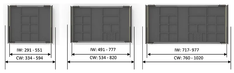 CONERO Drawer Inserts — Kesseböhmer detail 2