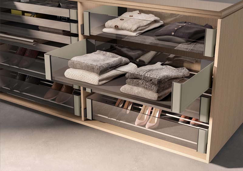 CONERO Shoe Storage — Kesseböhmer detail 3