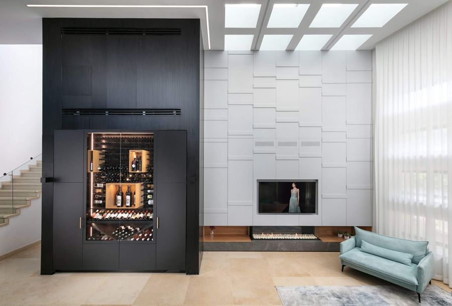 Black Bar Wall House — custom kitchens, built-ins & wall units by iKitchen Cabinetry, view 6