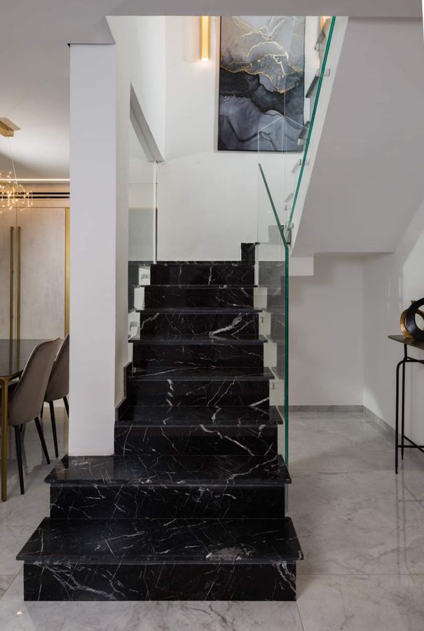 Black Marble Stair House — custom kitchens, built-ins & wall units, wall paneling by iKitchen Cabinetry, view 12