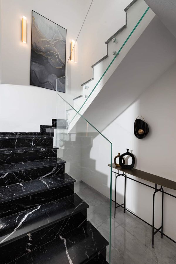 Black Marble Stair House — custom kitchens, built-ins & wall units, wall paneling by iKitchen Cabinetry, view 13
