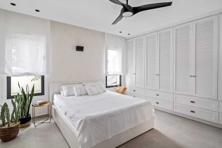 Black Oak and Ochre Apartment — custom kitchens, built-ins & wall units, wall paneling, bathroom vanities, walk-in closets by iKitchen Cabinetry, view 13