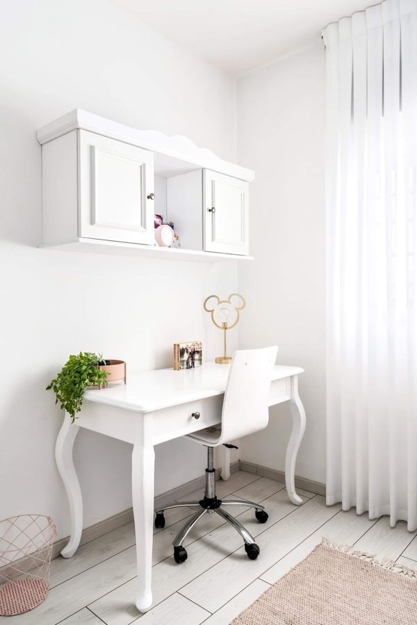 Blush and Steel Family Apartment — custom kitchens, built-ins & wall units, wall paneling, bathroom vanities by iKitchen Cabinetry, view 10