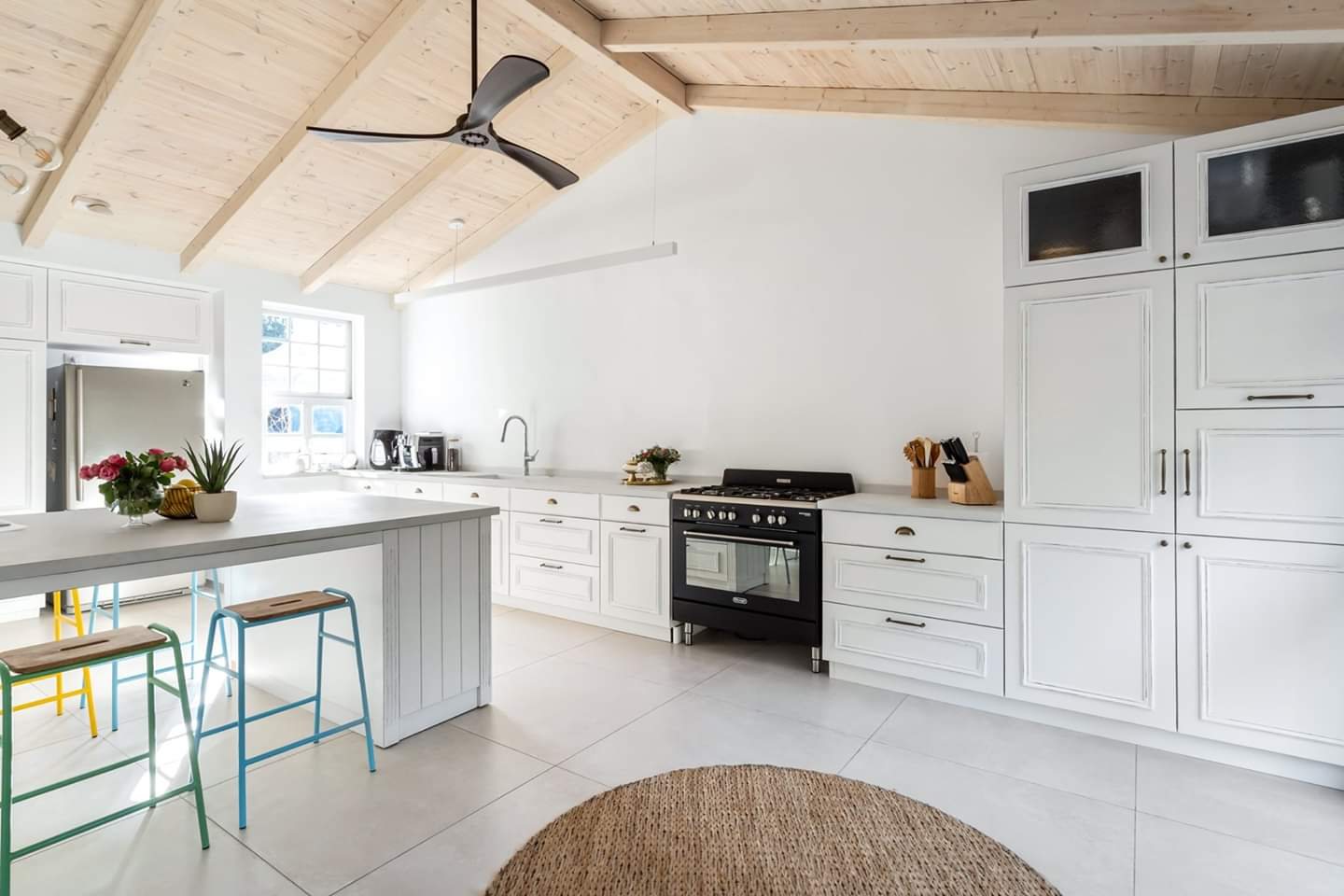 Boarded Ceiling Cottage — custom kitchens, built-ins & wall units, bathroom vanities by iKitchen Cabinetry