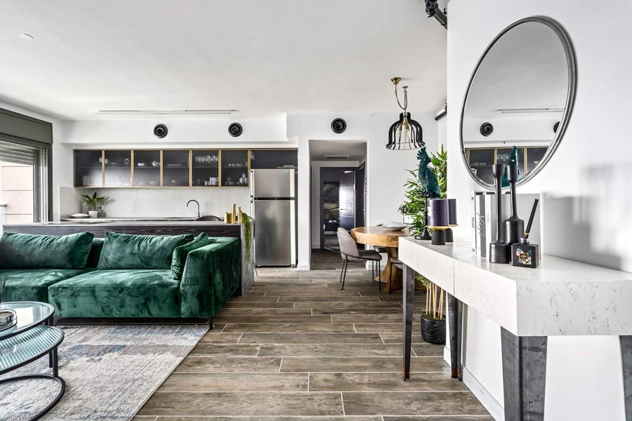 Brick and Brass Apartment — custom kitchens, built-ins & wall units, bathroom vanities by iKitchen Cabinetry, view 13