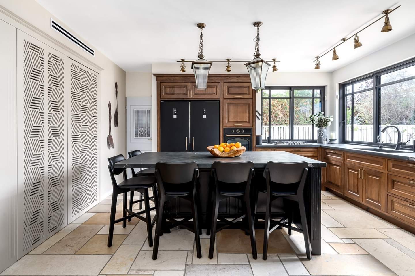 Brick Hearth Country House — custom kitchens, built-ins & wall units, bathroom vanities by iKitchen Cabinetry