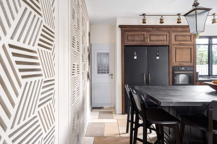 Brick Hearth Country House — custom kitchens, built-ins & wall units, bathroom vanities by iKitchen Cabinetry, view 3