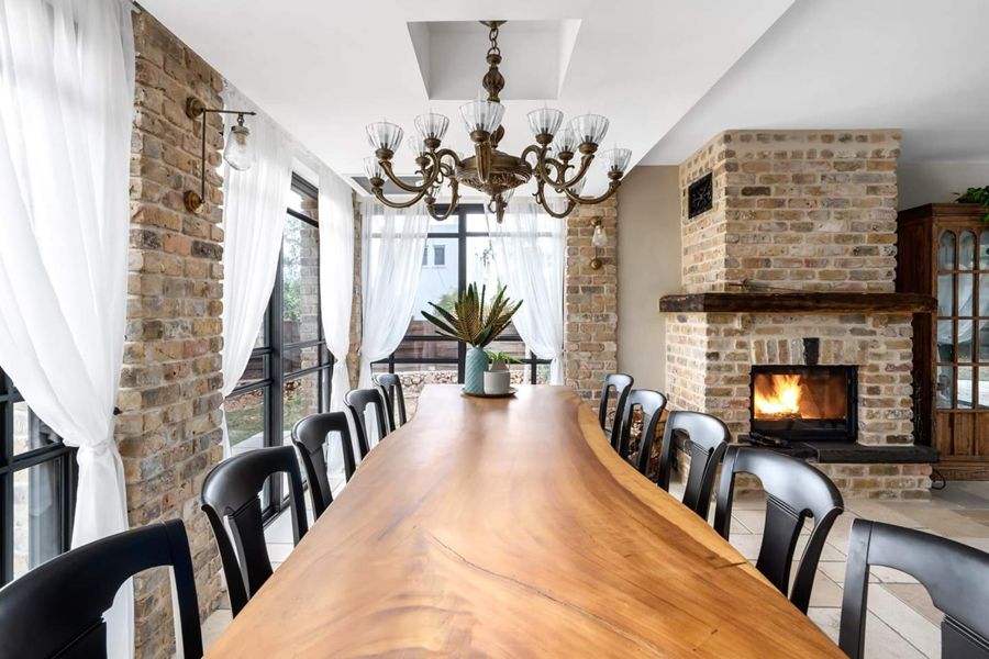 Brick Hearth Country House — custom kitchens, built-ins & wall units, bathroom vanities by iKitchen Cabinetry, view 10
