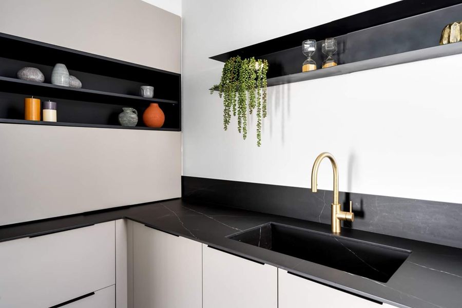 Crittall Glass Apartment — custom kitchens, built-ins & wall units, bathroom vanities, walk-in closets by iKitchen Cabinetry, view 2