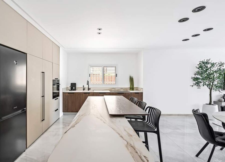 Curved Island Residence — custom kitchens, built-ins & wall units, bathroom vanities by iKitchen Cabinetry, view 5