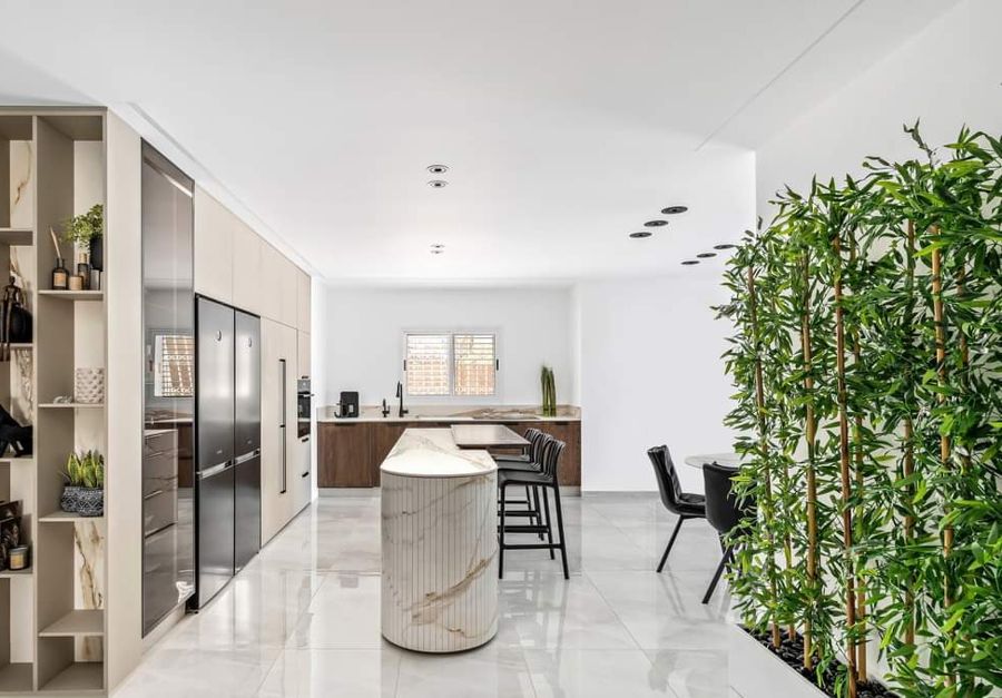 Curved Island Residence — custom kitchens, built-ins & wall units, bathroom vanities by iKitchen Cabinetry, view 6