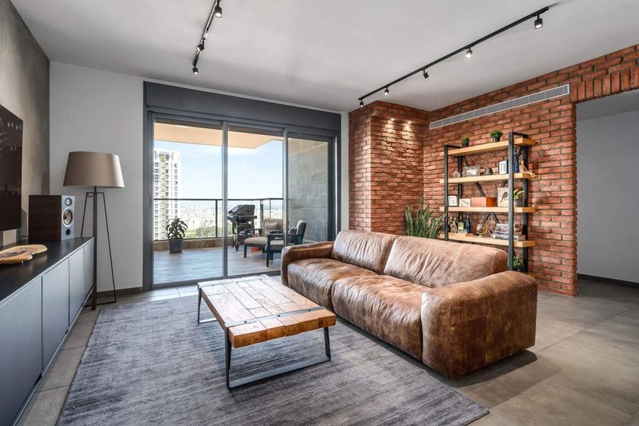 Exposed Brick Loft — built-ins & wall units, bathroom vanities by iKitchen Cabinetry, view 8