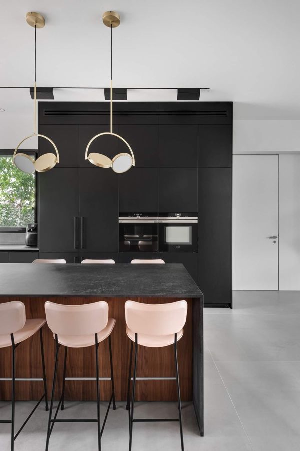 Floating Stair Villa — custom kitchens, built-ins & wall units, wall paneling by iKitchen Cabinetry, view 2