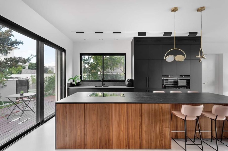 Floating Stair Villa — custom kitchens, built-ins & wall units, wall paneling by iKitchen Cabinetry, view 6