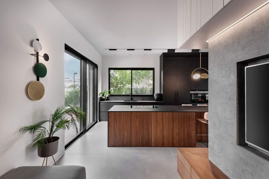Floating Stair Villa — custom kitchens, built-ins & wall units, wall paneling by iKitchen Cabinetry, view 8