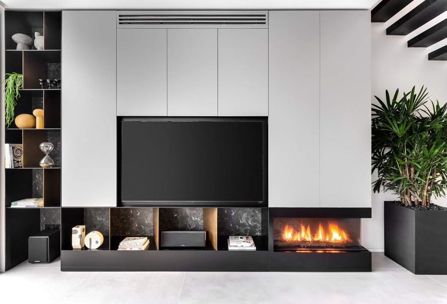 Floating Stair Villa — custom kitchens, built-ins & wall units, wall paneling by iKitchen Cabinetry, view 10