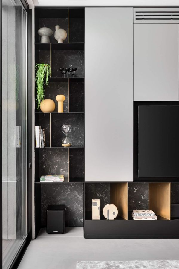 Floating Stair Villa — custom kitchens, built-ins & wall units, wall paneling by iKitchen Cabinetry, view 14