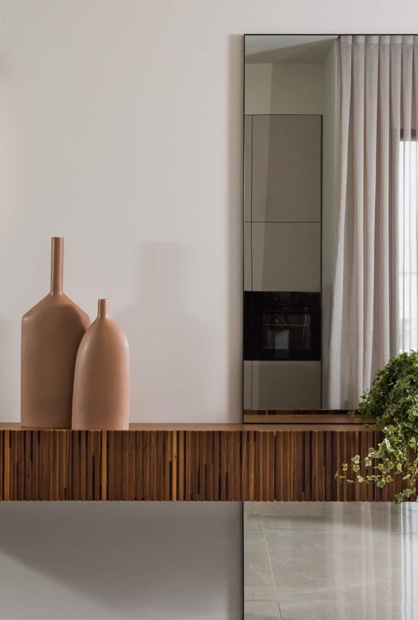 Fluted Walnut Penthouse — custom kitchens, built-ins & wall units, bathroom vanities, walk-in closets by iKitchen Cabinetry, view 7