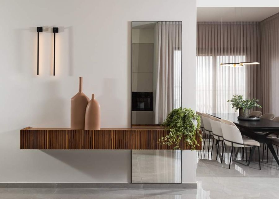Fluted Walnut Penthouse — custom kitchens, built-ins & wall units, bathroom vanities, walk-in closets by iKitchen Cabinetry, view 10